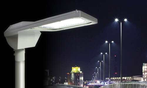コイト電工 様々な設置環境にフレキシブルに対応できる新デザインのLED道路灯