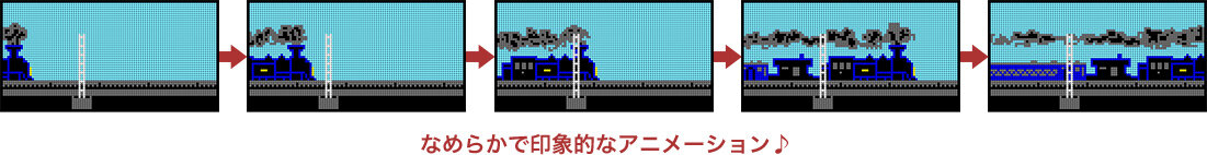 コイト電工 表現力豊かなアニメーション表示