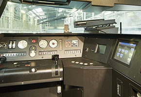 コイト電工 運転台機器（モニタ装置・主幹制御器）